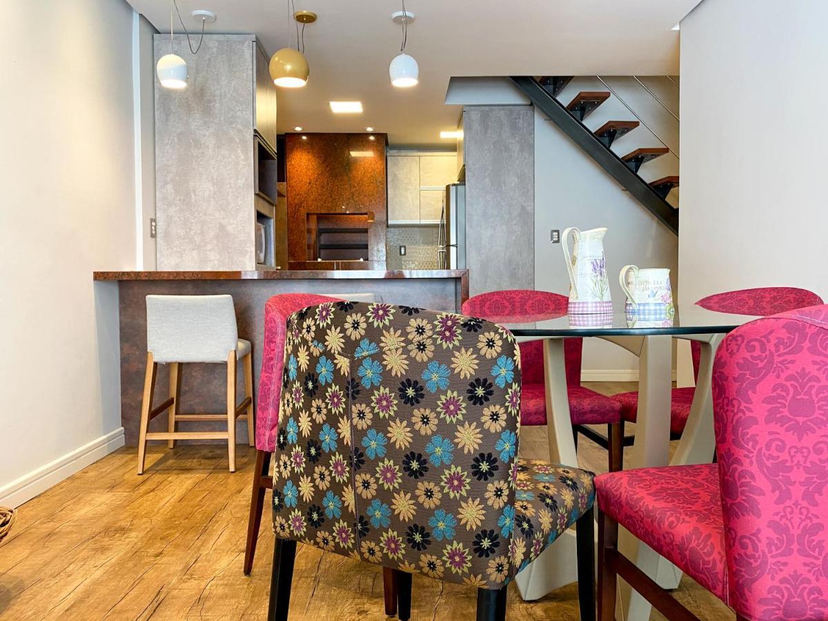 Duplex Com 03 Suites Em Gramado Eksteriør bilde